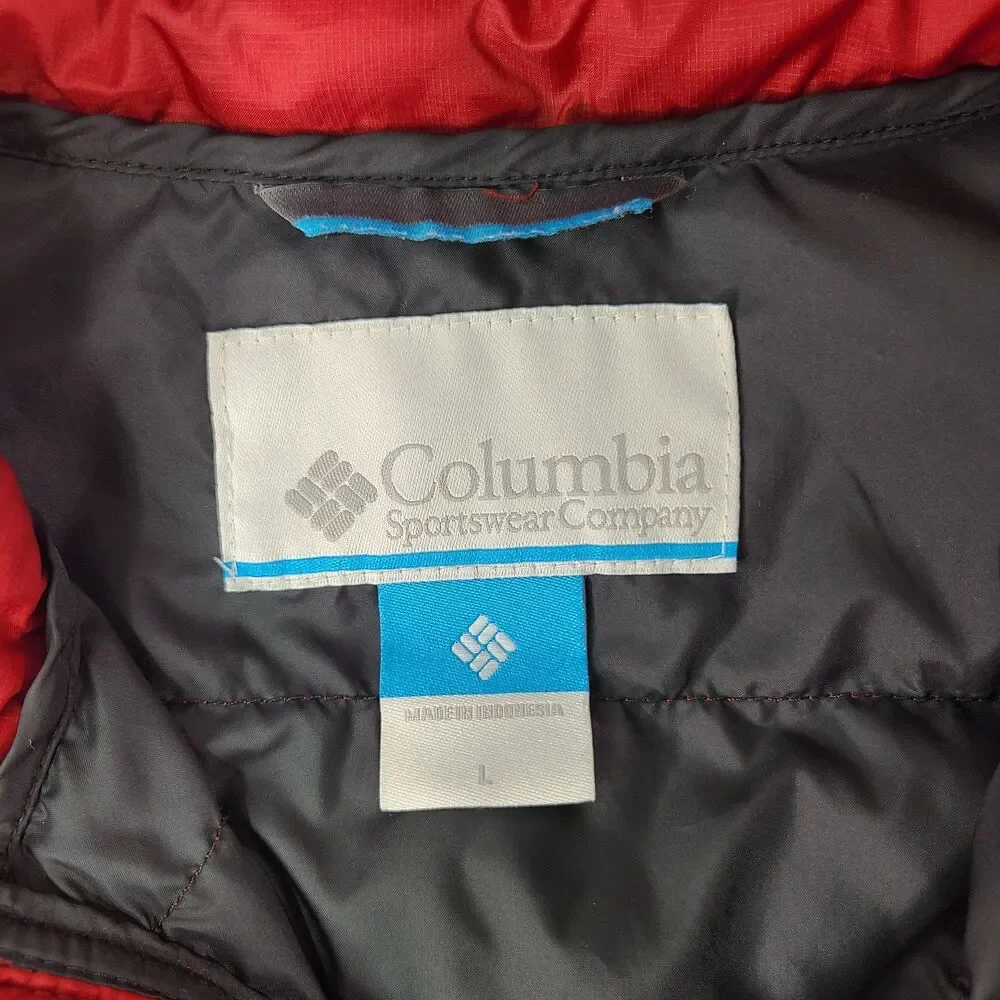 Men’s Columbia  Discovery Full Zip Puffer Vest Size: Large